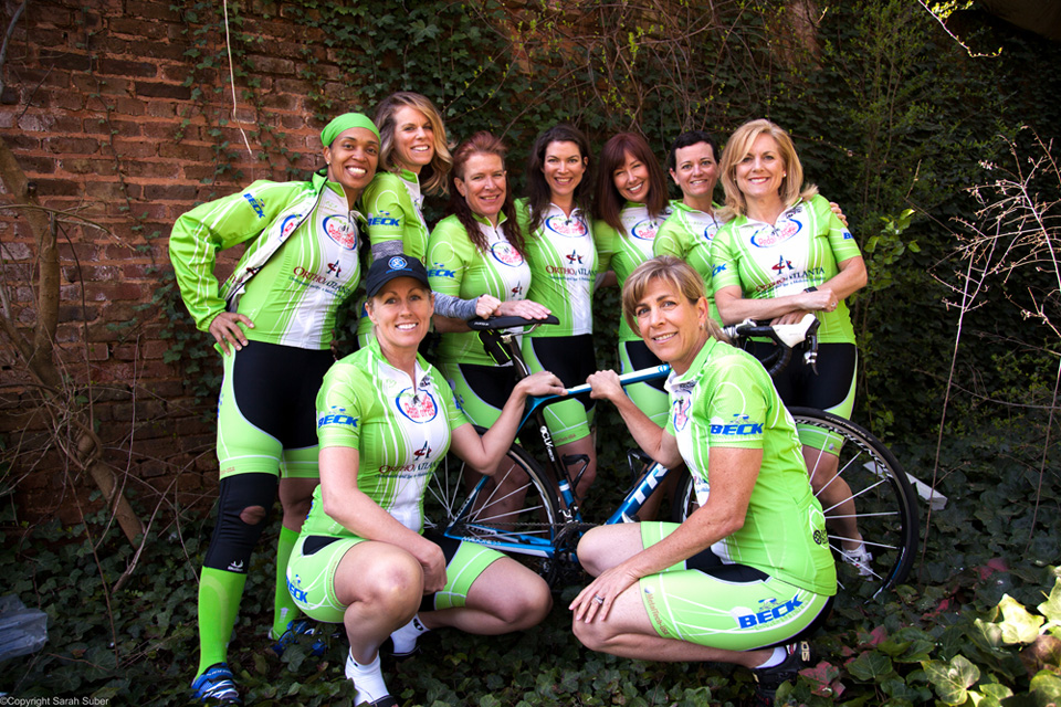 OrthoAtlanta physician, Dr. Sharrona Williams and Team Pedal For Pets